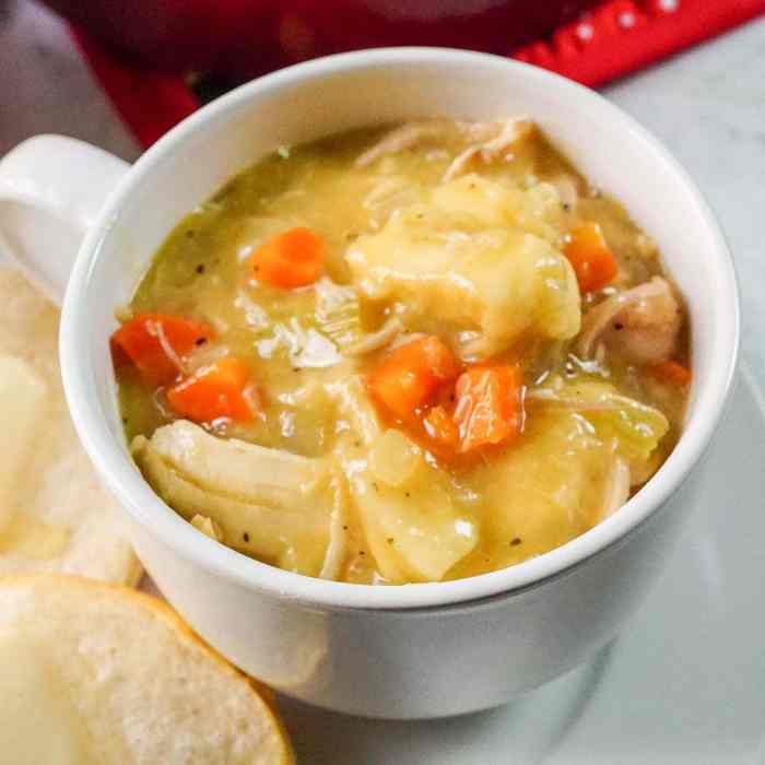 Soup with dumpling recipe