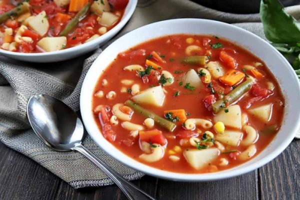 Vegetable soup recipe with frozen vegetables