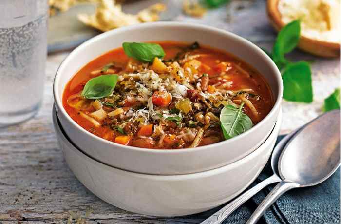 Sardinian minestrone soup recipe