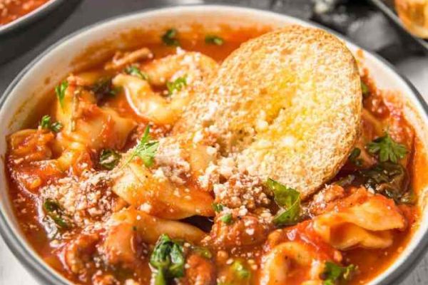 Simple tortellini soup recipe