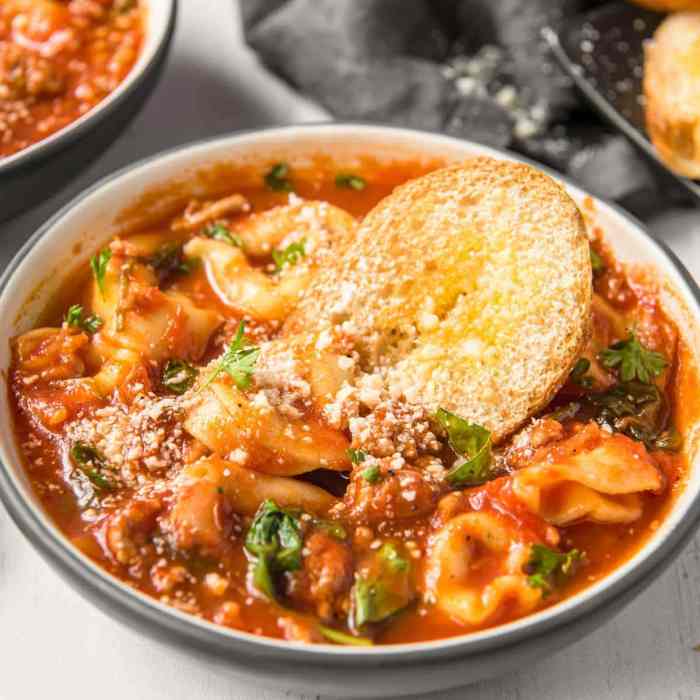 Simple tortellini soup recipe