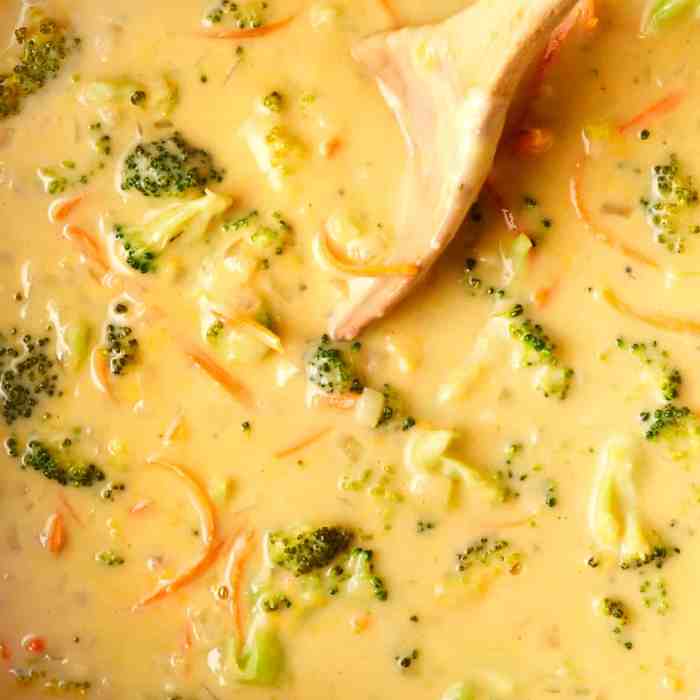 Soup recipes broccoli cheddar