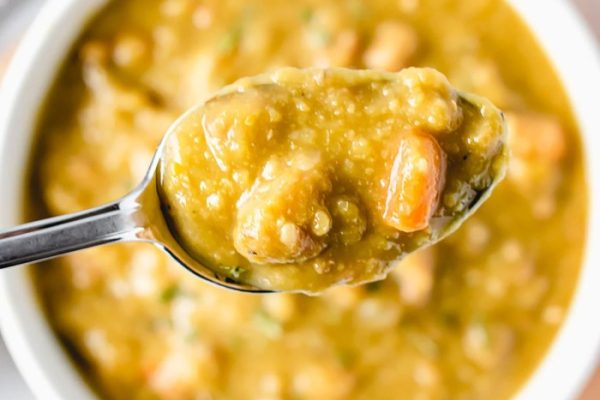 Split pea soup crockpot recipe