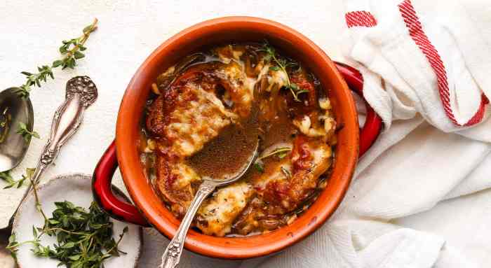 Veg french onion soup recipe